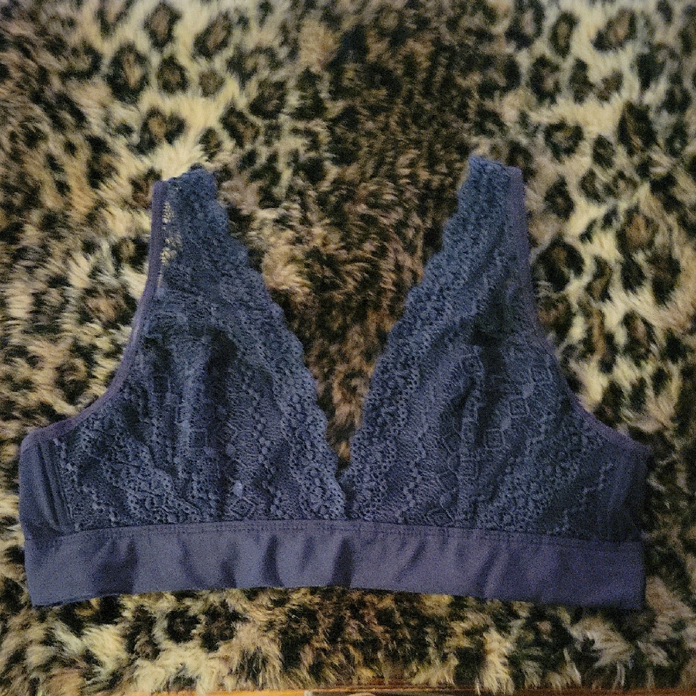Marilyn Monroe Blue Lace Bra Intimates